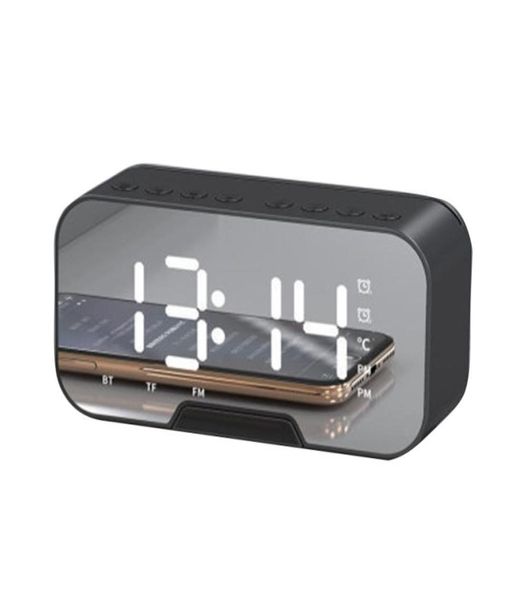 Беспроводные портативные динамики Bluetooth Wake Up Alarm Digital Display Clock 240 -мм внешнего субвуфера для мобильного роста1500522