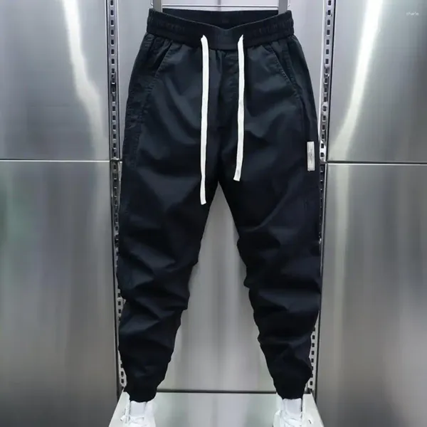 Pantaloni da uomo che corse uomini harem elastico in vita elastico sciolto alla caviglia merci estive joggy jogger sport casual pantaloni