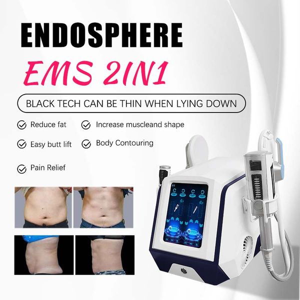 EMSZERO 2 em 1 Máquina de massagem Roller EMSLIMLIMENTO ESTIMULADOR MUSCURO 4 LIDELES RF SLIM EMS EMS SCULPAÇÃO