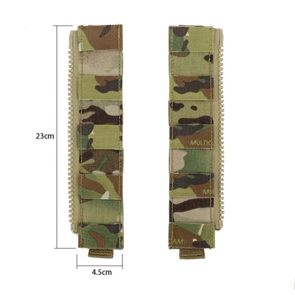 Тактический жилет безопасности Molle Special Connecting Tactper Tactical Zipper Board Bk/Cb/Rg/MC/MCBK