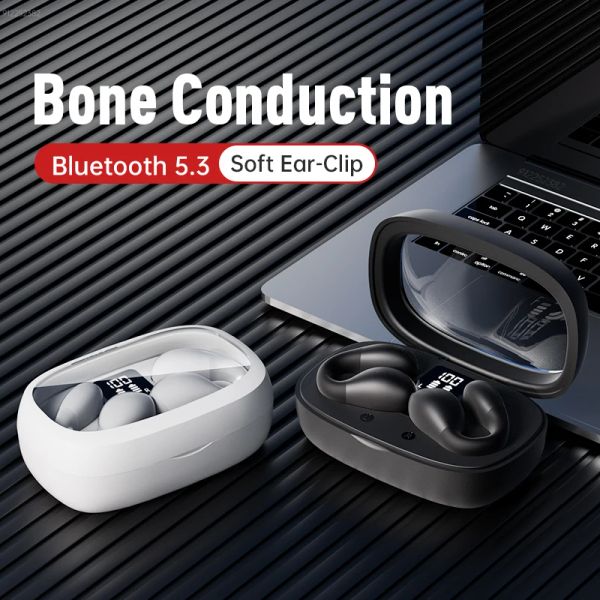 Sandali conduttura osseo auricolare auricolare orecchino wireless auricolare cuffi cuffie auricolari sportivi auricolari auricolari con microfono