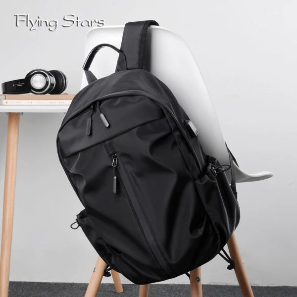 Taschen großer Kapazität Rucksack Oxford Stoff Mode Reise -Rucksack Laptop -Umhängetasche Schüler Buchbeutel Universal Unisex Style