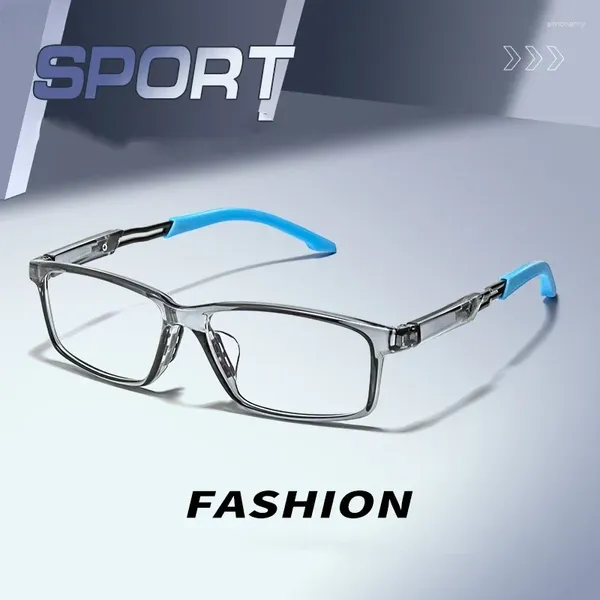 Sonnenbrille Frames 2024 Mode Eyewear Retro Square Traskall Sport Brillen Myopie Optische Verschreibung Brille Rahmen für Männer Oculos