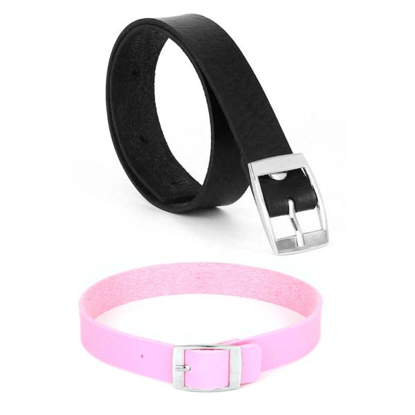 Halskette Vintage sexy Harajuku Schwarzgürtel Kragen Halskette Halskette PU Leder Goth Choker Punk Gothic Halskette für Frauen Männer Männer