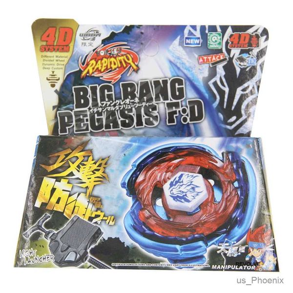 4d Beyblades B-X Toupie Burst Beyblade che gira il Top Mercury Anubis Anubius Black Blue Legend Edition WBBA Starter Set con launcher