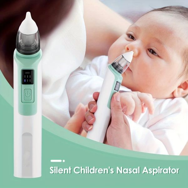 Aspiratoren# elektrischer Nasenabsorber Stille Baby Obstruktion Rhinitis Reiniger Nasenaspirator Nasenspinsreiniger für Neugeborene