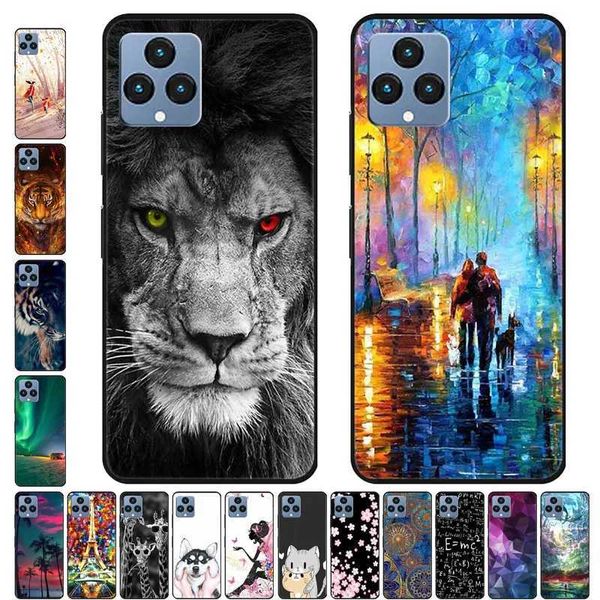 Case di telefonia cellulare per T-Mobile Revl 6 5G Copertina di copertura Bumper Protector ON per T-Mobile Revvl 6 Pro T Phone Pro 5G TPU Silicone morbido Cover 240423