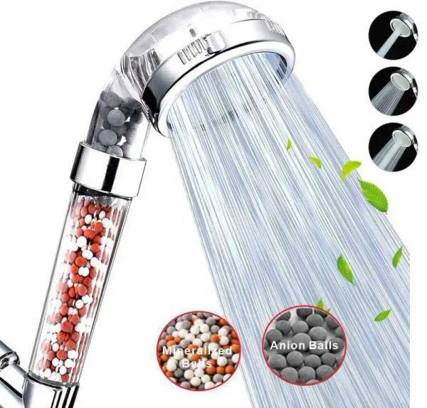 Purifikatoren 3 Modi Spa Duschkopf Hochdruck sparende Wasserduschfilter Massage Duschhaken Haken Schlauch Badezimmer Innovative Accessoires