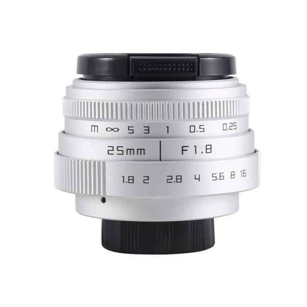 Фильтры 25 мм F1.8 APSC ТВ -линза/объектив видеонаблюдения для 16 мм с креплением камеры Ручная камера Фокус Прайм