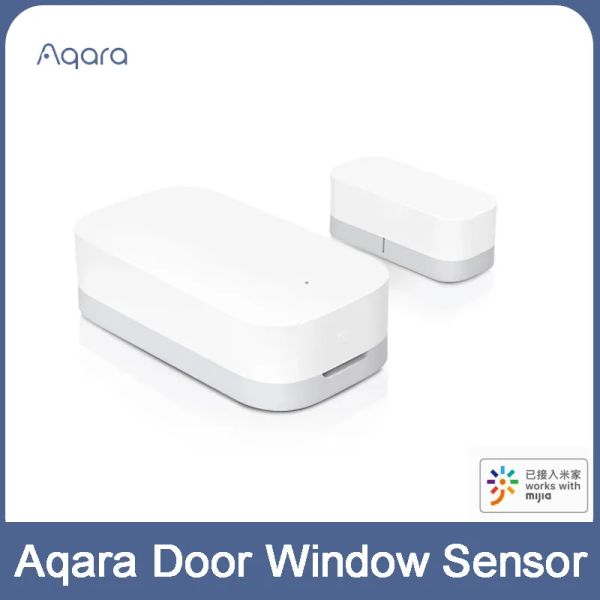 Controllo Aqara Door Finestra Sensore Zigbee Wireless Connection Smart Mini Door Sensor Work Android iOS App Controllo per Xiaomi Mijia Mi Home