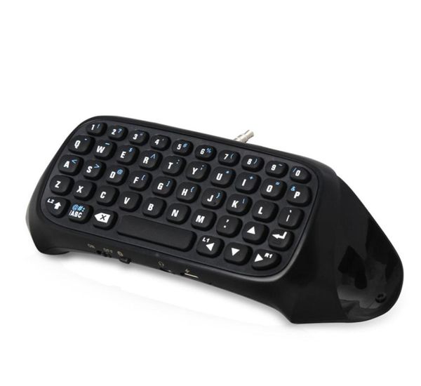 Беспроводная беспроводная клавиатура Bluetooth для контроллера PS4 Беспроводная клавиатура Bluetooth Gamepad PS4 Game Keyboard4134346