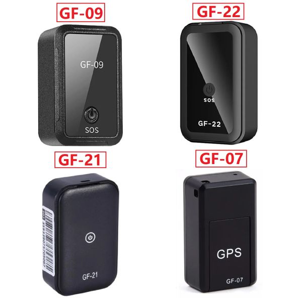 Aksesuarlar GF07 / GF 09 / GF21 / GF22 GPS Tracker Mini Araba GPS Bulucu Antilost Kayıt İzleme Cihazı Ses Kontrol Telefonu