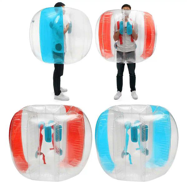 Bungee Zorb Balls Bubbles per adulti e bambini, palline per paraurti del corpo, giochi sportivi, palline di fitness, genitore, palline da combattimento, 120 cm