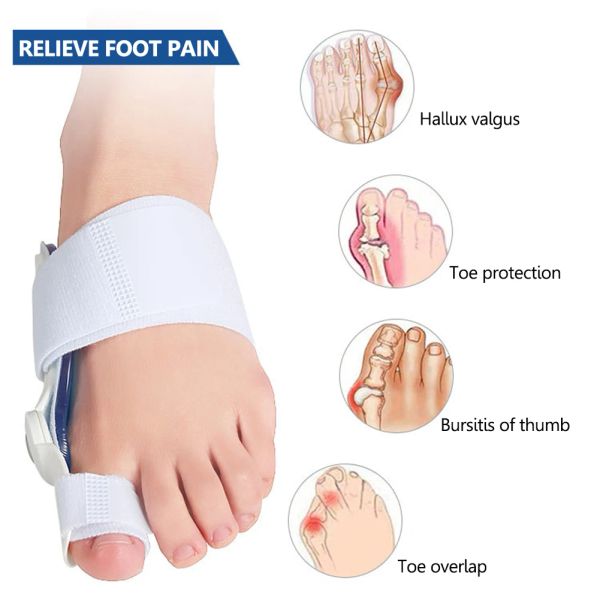 TRATTAMENTO Big Bone TOE BUNION SPLINT SPLINGO PRESETTORE DEGLI DE JUANETE SOLLE SOLLE SOLLE SALUS