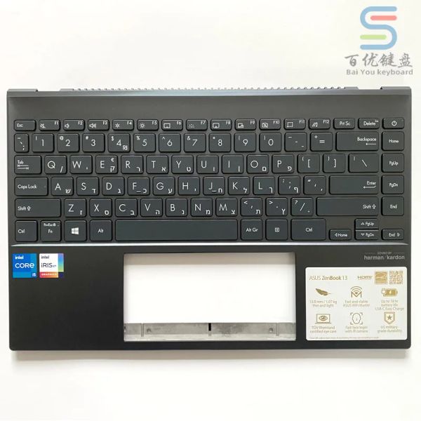 Teclados aplicáveis asus zenbook ling yao 13 s ryzen ux325j u3700j ux325a um325u notebook keyboard c capa de host shell