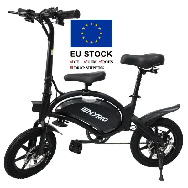 Fahrrad EU Warehouse Lieferung billig Schnellgeschwindigkeit Ienyrid B2 400 W 48 V 2 Sitz Elektrofahrrad Klappe Elektrofahrrad Ebike City Road Bike