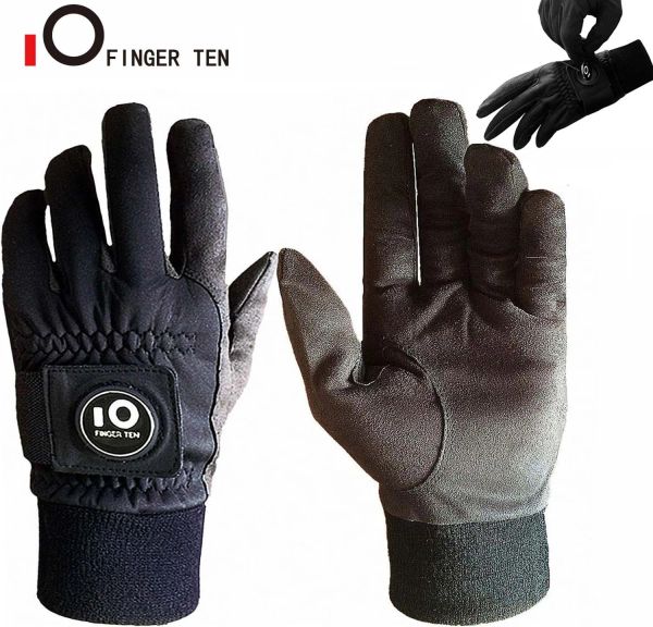 Luvas Luvas de golfe de inverno Men Clima frio Clima quente Grip com Mittens à prova d'água à prova d'água Marcador de bola S M Ml L XL Drop Shipping