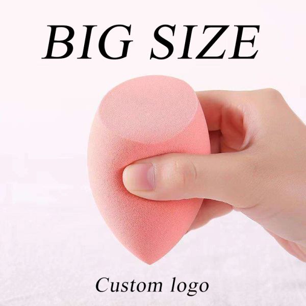 Puff 100pcs Private Label Big Size Vegan Makeup Sponge Latex Free Make Up Spuges