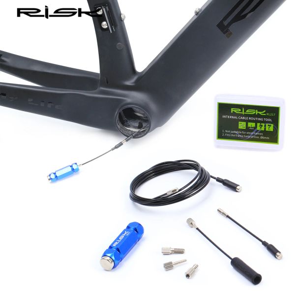 Ferramentas Risco MTB Bike Road Bike Wire Reparo Tool STIFT HIDRAULIC Guide Bicnet Acessórios de bicicletas Tubo de proteção de redução de ruído