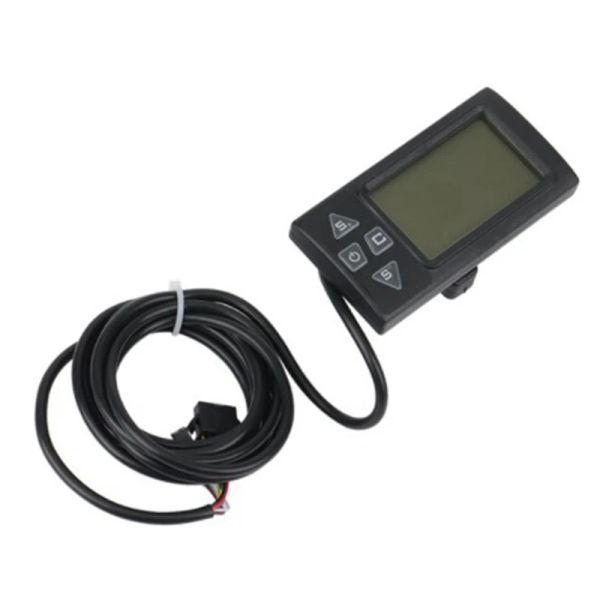 Aksesuarlar 1 PCS Elektrikli Bike BLDC Kontrolör Kontrol Paneli için SM Fişi ile S861 LCD Ekran Siyah 24V36V
