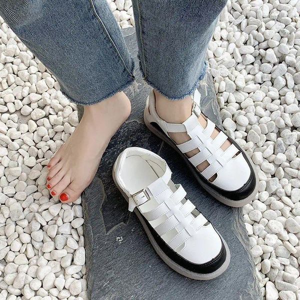 Fitness Shoes 2024 Summer Runway Ladies Concise Sneakers Roma Stripe Fivele Round Toe Feminino