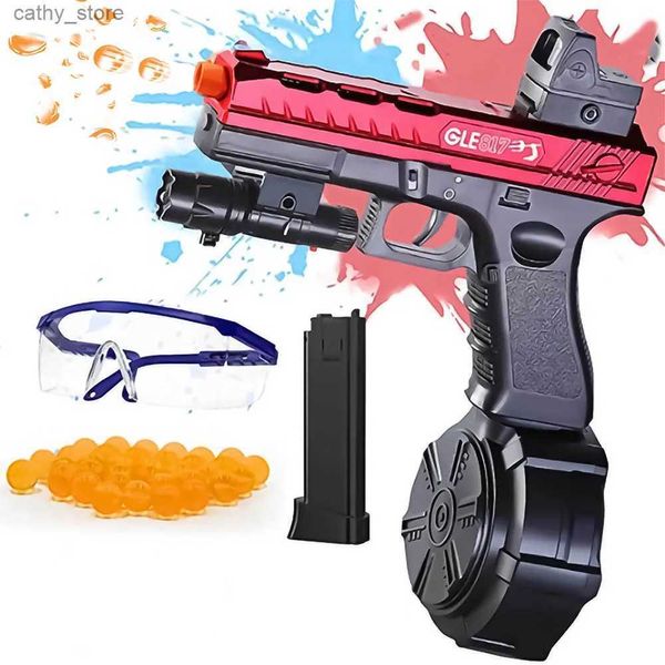 Gun Toys Blaster Electric Toy Gun for Kids Adults Splatter Ball Gun com 10000 Tiktok Toys DropShipping GiftSl2404