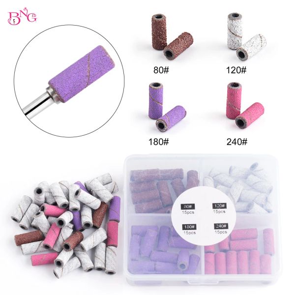 Bits 3mm Profissional Bandas de lixamento de unhas pequenas para o arquivo de unhas de unhas para unhas de acrílico Manicures de gel e acessórios de pedicure