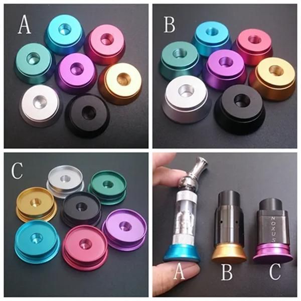 Alüminyum taban RDA RBA Tank Clearomizer Atomizer Stand Metal Tutucu Sergisi 510 İplik 3 Stil Ekran ZZ