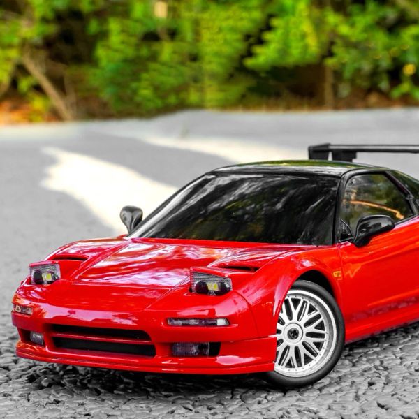 Auto 1:18 2.4G NSX RC Drift Auto con leggera veicolo remoto ricaricabile 3ch giocattoli modello per ragazzi regali di compleanno di Natale per ragazzi