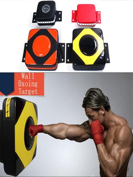 Faux Leather Wall Punching Pad Boxing Punch Target Training Sand Back Sport Sport Dummy Punching Batch Fighter Martial Arts Fitness1047127