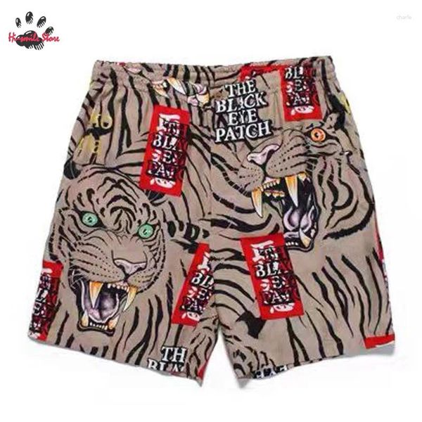 Herren -Shorts Tiger Wacko Maria Männer Frau Streetwear Khaki White Blue Summer Beach Style Mode