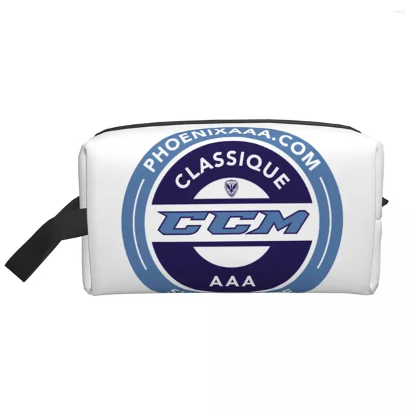 Stume da stoccaggio CCMS CCMS CANADA LOGO HOCKEY VERARE BASSO COSMETICO PER WOMES ORGANIZZATORE GIOCHIO DI BAGNIA LADY BEAUTTY DOPP KIT