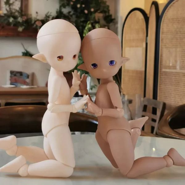 Dolls 1/6 Imomodoll White Skin BJD Guru/ Kira sem maquiagem Girls Play House DIY Dress Up Toys