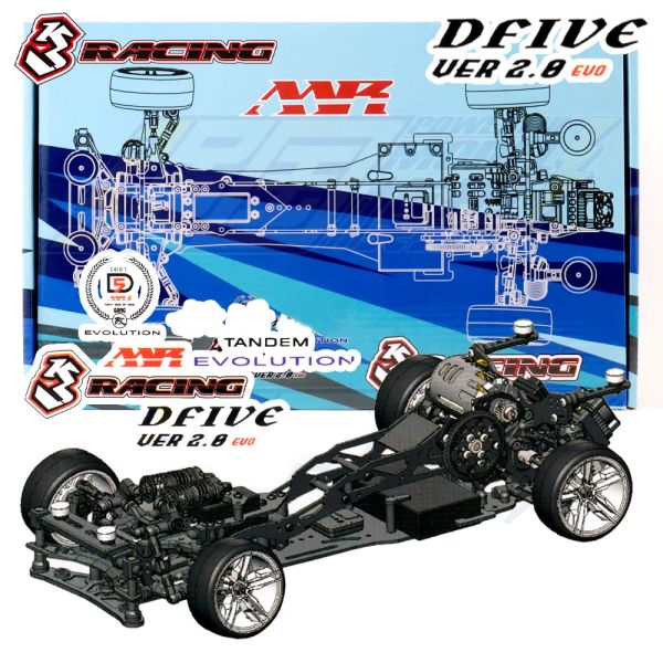 Автомобили 3Racing Sakura RC CAR D5 D5S MR V2 KIT 1/10 RC Электрический дистанционный контроль модель автомобиль Flat Road Drift Racing для взрослого ребенка игрушки мальчики
