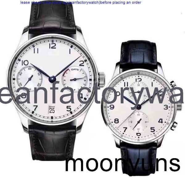 Mechanical MechCity Luxury Watch Portugal Sete metros 41,5 mm adequado para a prova d'água Bertofino Men's Pilot Mark Women Swiss es Brand Wristwatch 1p 2NQi