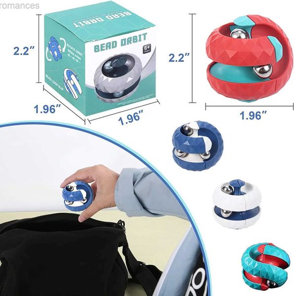 Descompressão brinquedo descompressivo brinquedo criativo orbite bola brinquedo infantil autismo orbit cubo anti -estresse brinquedos sensoriais infinitos mudanças para Kid D240424