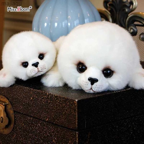 Plüschpuppen weiche süße Seals Plüsch Spielzeugsee Welt Tiersee Löwe gefülltes Puppe Big-Eyes Baby Geburtstag Geschenk für Kinder Weihnachten Dropshippingl2404