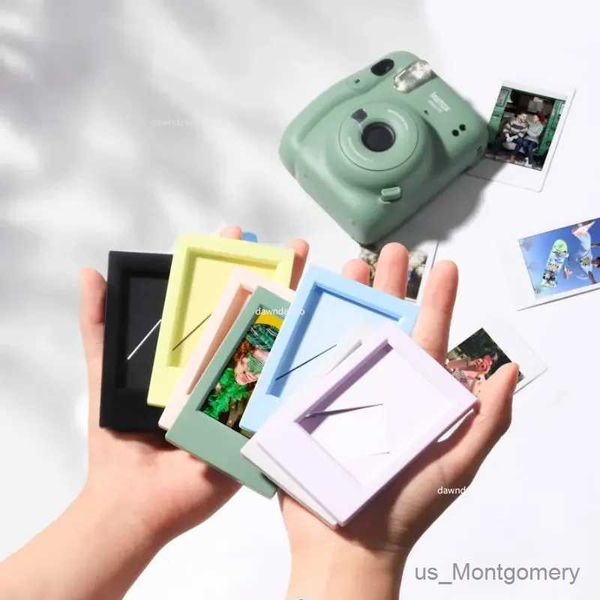 Acessórios para bolsas de câmera 3 polegadas Mini filme quadro de fotos cortoframe infantil moldura de arte de arte para a família Star ídolo quadro fotográfico