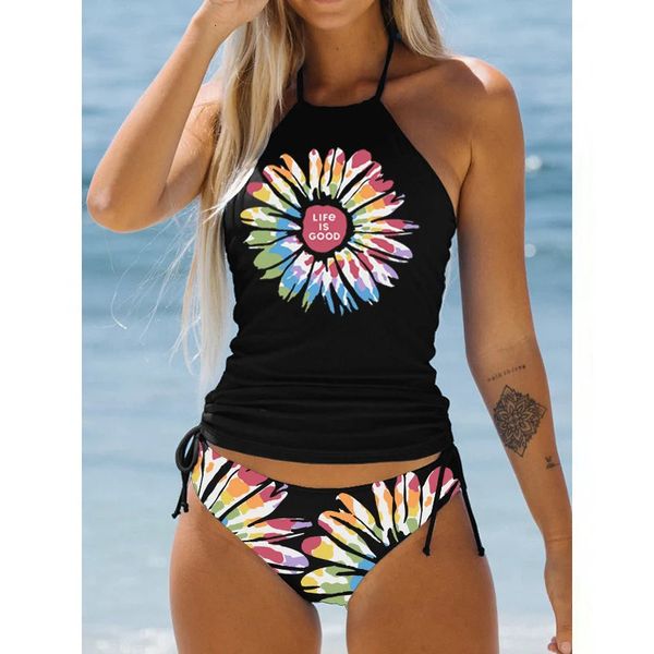 Abito da bagno da donna cocco colavolo a coccola hall -cazzo tasca set spiaggia indossare carini costumi da bagno diviso costume da bagno 2024 240424