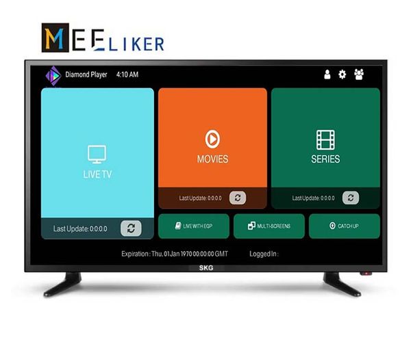 16K 8K 4K HD SD Paesi Bassi Diamond 1 3 6 12 mesi Link per il PC Smart TV per il lettore multimediale di Android TV Box