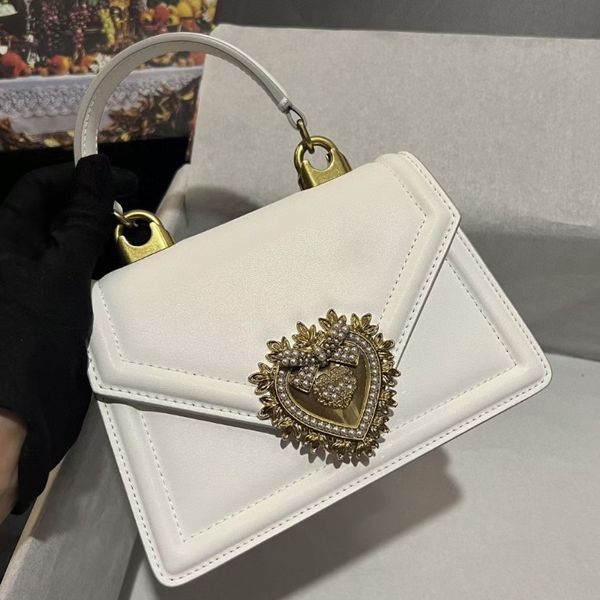 Bolsas de couro genuínas femininas Designer de ponta Bola de cadeia de barreiras de barro