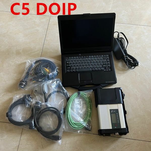 V2023.09 DOIP MB SD Connect C5-Sterne-Diagnose plus CF53 Laptop i5 8G mit Vediamo und DTS Engineering Software