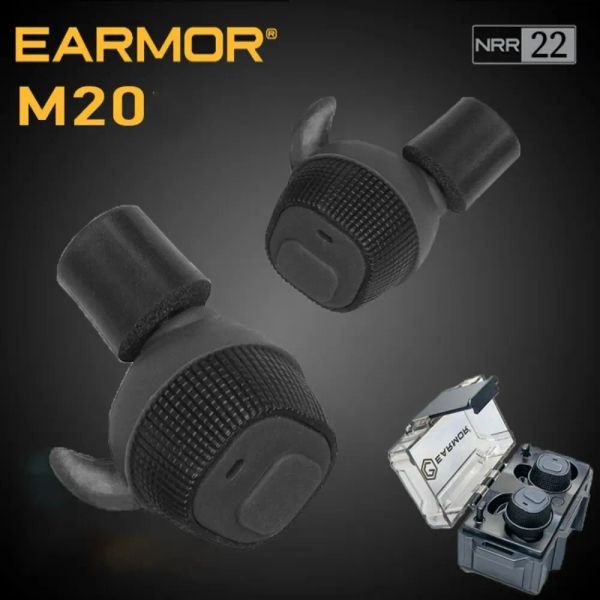 Protector NRR22DB Earmor M20 Electronic Earblans Aurnica Aibro Le orecchie di Electronic Sports Sports Shoot per cuffie wireless