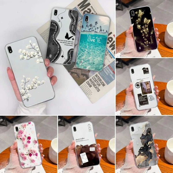 Case di telefonia cellulare per Samsung Galaxy A10 A10S A10E A20S Case semplice tag soft slim tpu silicone trasparente per telefono per Samsung A 10 S E A20 S 240423