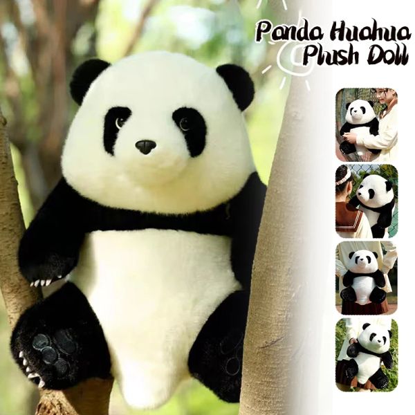 Almofadas 30/40/50cm Bebê fofo grande gigante gigante panda huahua luxuos