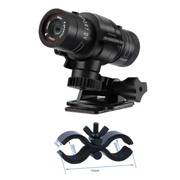 Telecamere Action Camera da esterno Mountain Bike Casco Motora Camera Sport DV Video Registratore Action Cam con monte pistola per Hunter