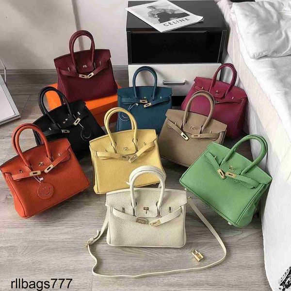 2024 bolsa de bolsa de platina feminina moda 25 cm de mão de um ombro crossbody vaca de couro de grande capacidade artesanal couro genuíno de couro genuíno