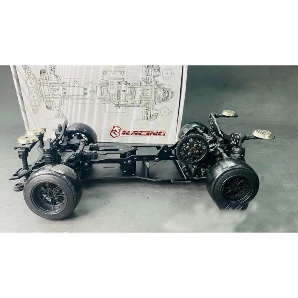 Carro RC Car 3Racing Sakura D5 S Lite Mini Kit 1/10 Controle remoto elétrico Carro de desvio de estrada plana Highpeed Remote Control Model Frame