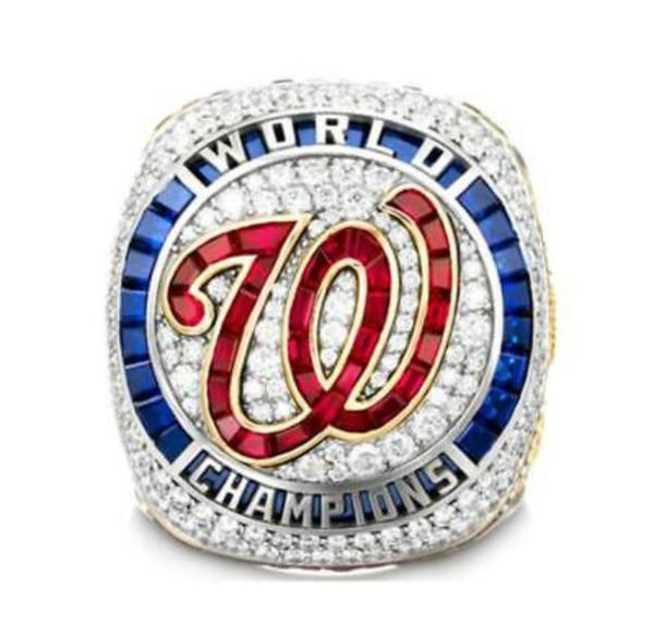 2020 Washington por atacado, 2019 -20202020 NACIONS SIVIDADE SIVIDADE SIGNIMENTO DE BASEBOL Ring Ring Tideholiday Gifts for Friends5409609