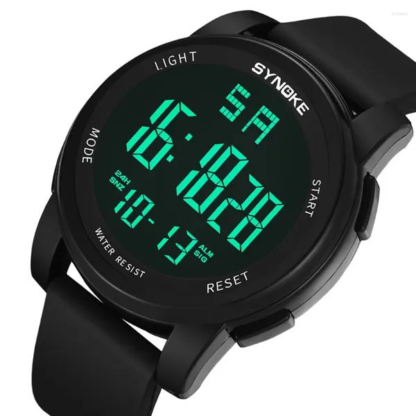 Нарученные часы Snoke Brand Men Sports Watch Fashion Chronos обратный отсчет